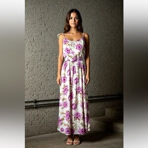 criss cross halter bodycon dress Brown Halter Crisscross Cutout Ruched Bodycon Maxi Dress Brown / 6 main image 0